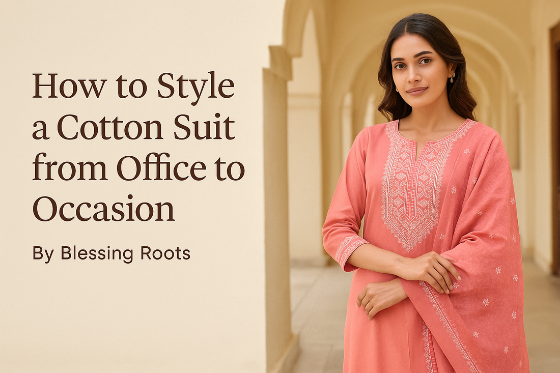 How to Style a Cotton Suit from Office to Occasion